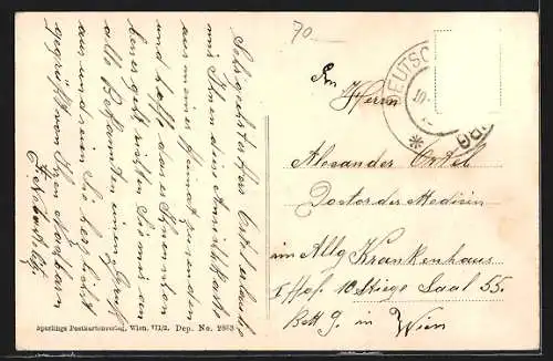 AK Deutsch Altenburg, Panorama, Kirche, römische Arena