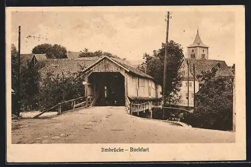 AK Buchfart, An der Ilmbrücke