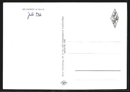 AK Usingen /Taunus, Gesamtansicht