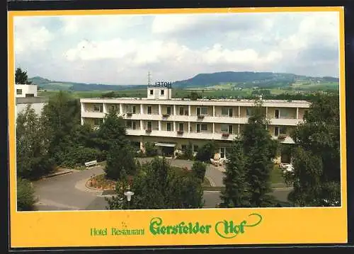 AK Gersfeld /Rhön, Hotel-Restaurant Gersfelder Hof, Auf der Wacht