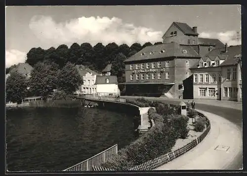 AK Reinfeld /Holst., Claudius-Mühle am Karpfenplatz