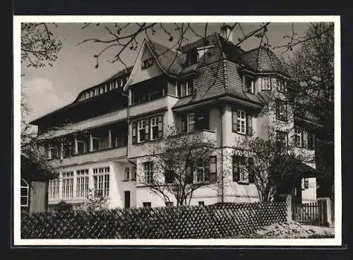 AK Königsfeld /Schwarzwald, Hotel Sonnenhaus