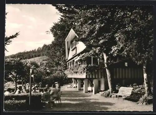 AK Baden-Baden, Gasthaus Klosterschänke