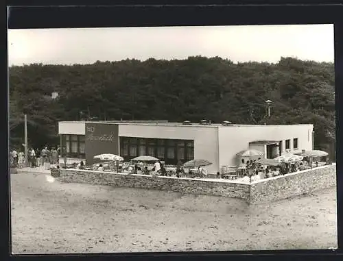 AK Dierhagen /Ostsee, HO-Gaststätte Strandhalle