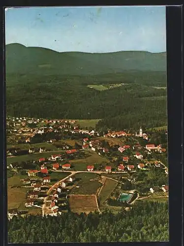 AK Spiegelau /Bayer. Wald, Ortsansicht vom Flugzeug aus