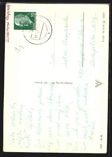 AK Prerow, Badegäste am Strand