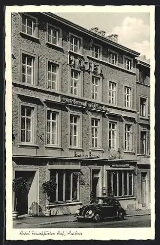 AK Aachen, Hotel Frankfurter Hof
