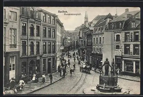 AK Aachen, Hotmannspief mit Geschäften