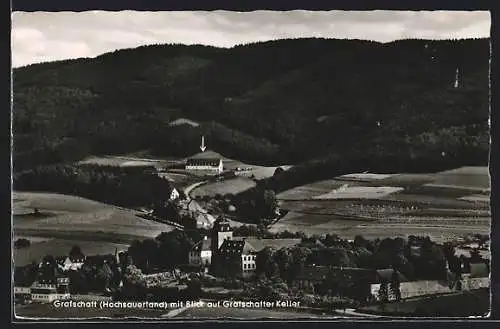 AK Grafschaft /Sauerland, Ortsansicht mit Blick auf Grafschafter Keller