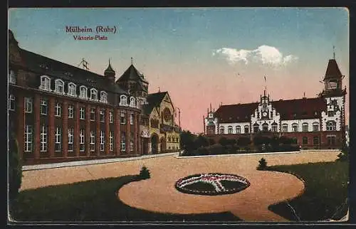 AK Mülheim /Ruhr, Viktoria-Platz