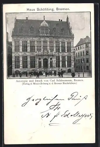 AK Bremen, Haus Schütting