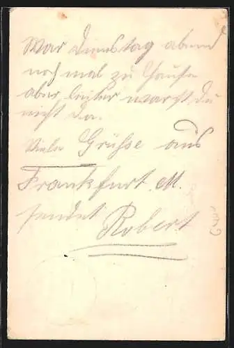 AK Fulda, Ortsansicht aus der Vogelschau