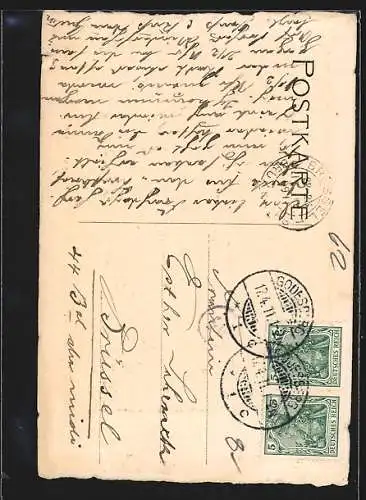 AK Bacharach /Rh., Altes Haus