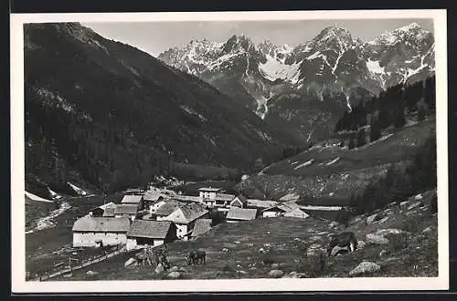 AK Scarl, Ortsansicht mit Pisoc-Gruppe