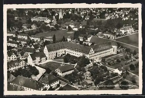 AK Kreuzlingen, Lehrerseminar vom Flugzeug aus gesehen