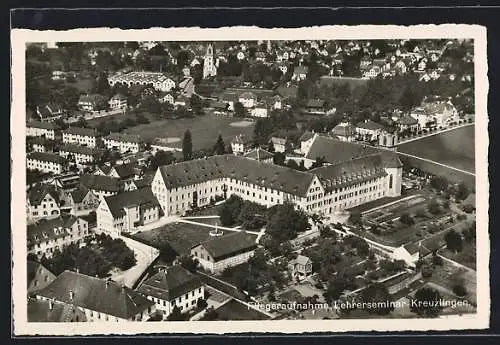 AK Kreuzlingen, Lehrerseminar vom Flugzeug aus gesehen