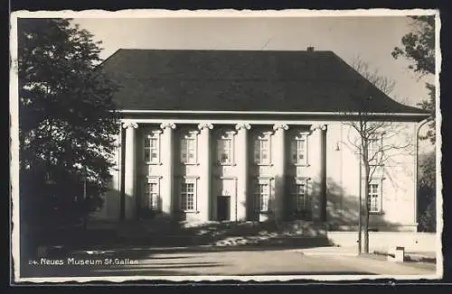 AK St. Gallen, Partie am neuen Museum
