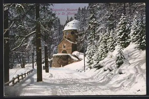 AK Sankt Moritz, Segantini-Museum