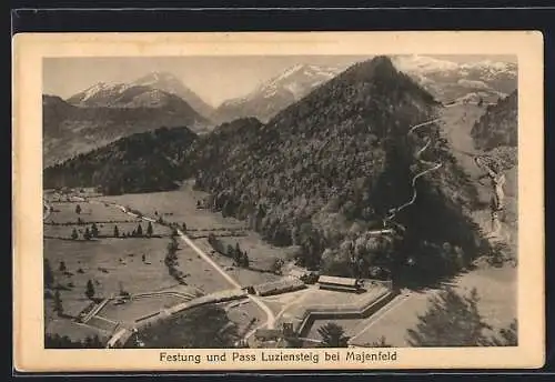 AK Maienfeld, Festung und Pass Luziensteig