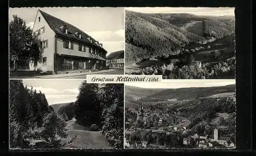 AK Hellenthal / Eifel, verschiedene Ortsansichten, Cafe Joisten