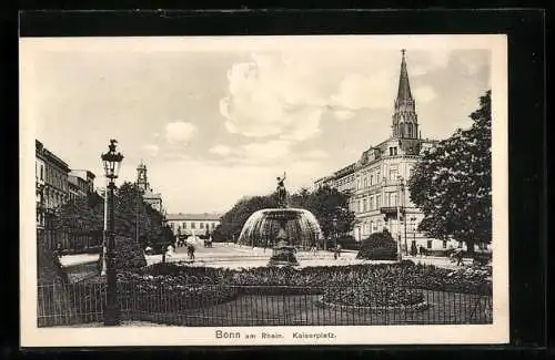 AK Bonn, Kaiserplatz