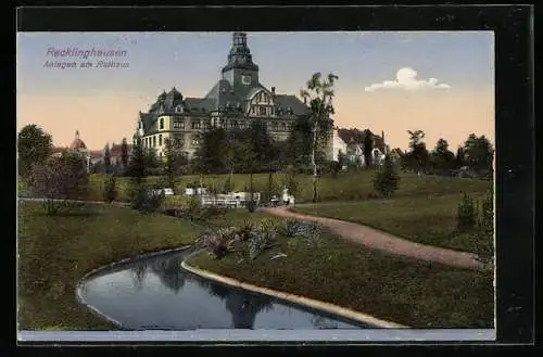 AK Recklinghausen, Anlagen am Rathaus