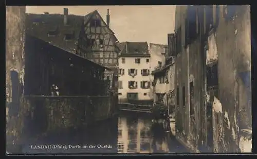 AK Landau (Pfalz), Partie an der Queich