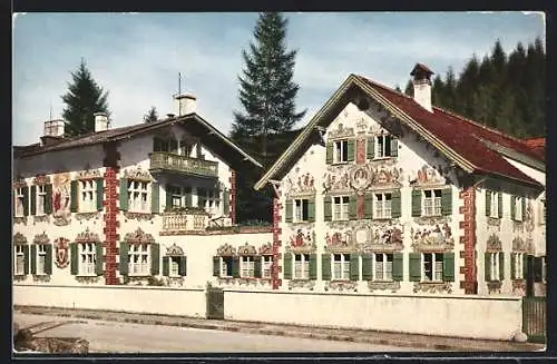 AK Oberammergau, Hansel- und Gretelhaus