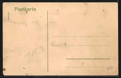 AK Köln, Blick auf die Hauptpost