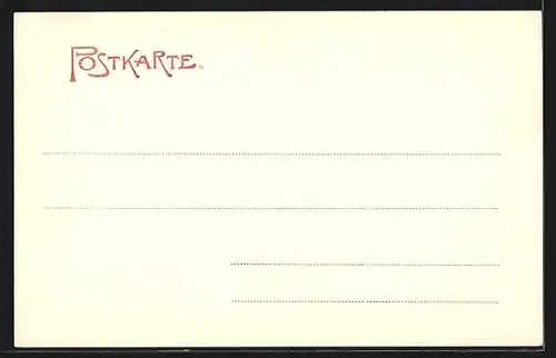 AK München, Blick zum Isarthor