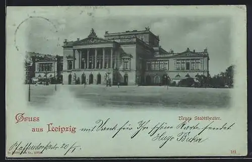 AK Leipzig, Neues Stadttheater