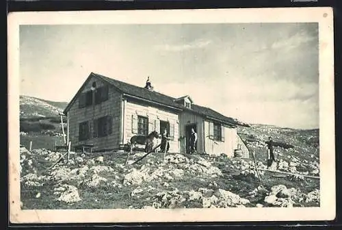 AK Graf Meran-Schutzhaus auf der Hohen Veitsch