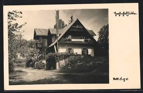 AK Hahnhofhütte, Berghütte am Aibl