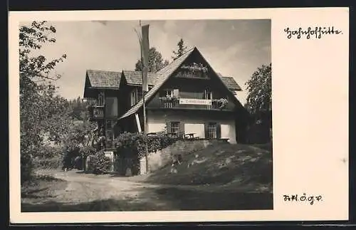 AK Hahnhofhütte, Berghütte am Aibl
