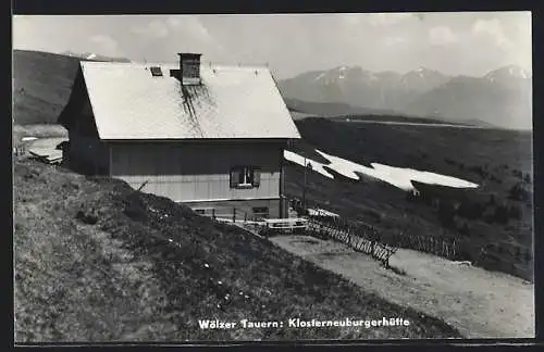 AK Wölzer Tauern, Klosterneuburgerhütte