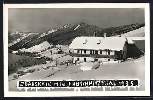 AK Zdarsky-Heim im Fröschnitzthal-1935