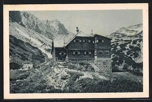 AK Voisthalerhütte, Ostansicht