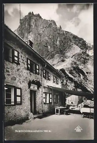 AK Dachsteinsüdwandhütte, Teilansicht