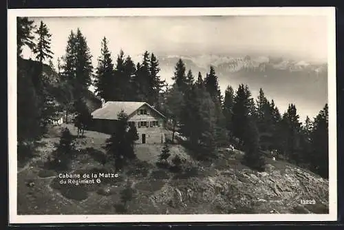 AK Cabane de la Matze du Regiment 6, Berghütte