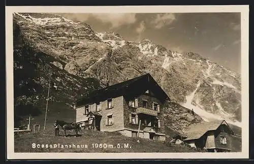 AK Scesaplana-Berghütte bei Seewis i. P.