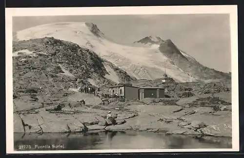 AK Fuorcla Surlej, Berghütte
