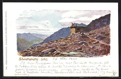 AK Silvrettahütte S.A.C., Berghütte östlich von Klosters