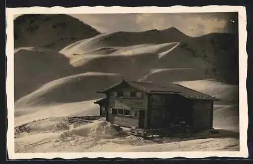 AK Arosa, Blick zur Weisshornhütte