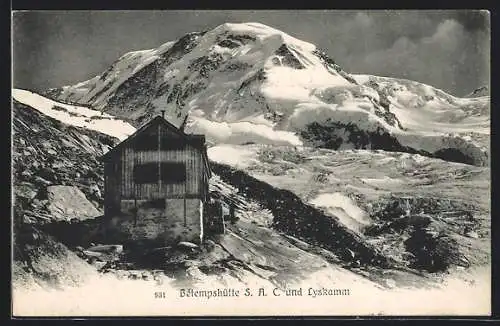 AK Betempshütte, Partie an der Berghütte