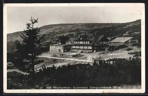 AK Riesengebirge /Sudetenland, Gelergucken-Baude