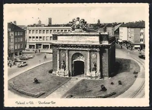 AK Wesel a. Rh., Berliner Tor
