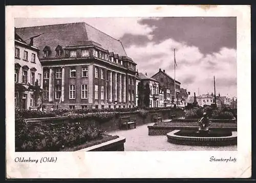 AK Oldenburg /Oldb., Stautorplatz