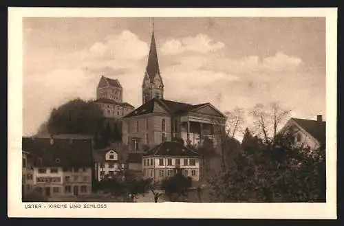 AK Uster, Kirche und Schloss