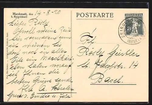 AK Reigoldswil, Marchmatt