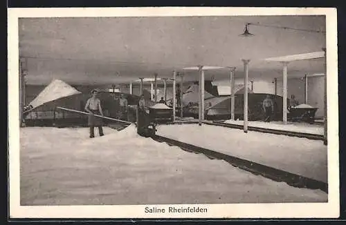 AK Rheinfelden, Blick in die Saline